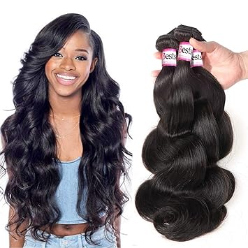 Buy 16 16 16 Bestsojoy Virgin Brazilian Hair 3 Bundles Body Wave