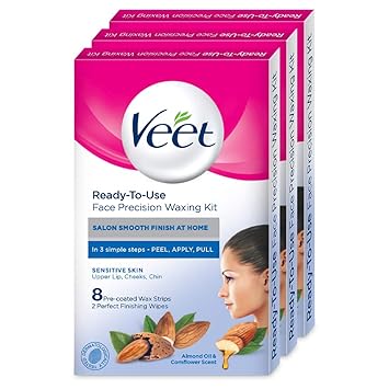 Buy Veet Face Precision Waxing Kit For Upper Lip Cheeks And Chin