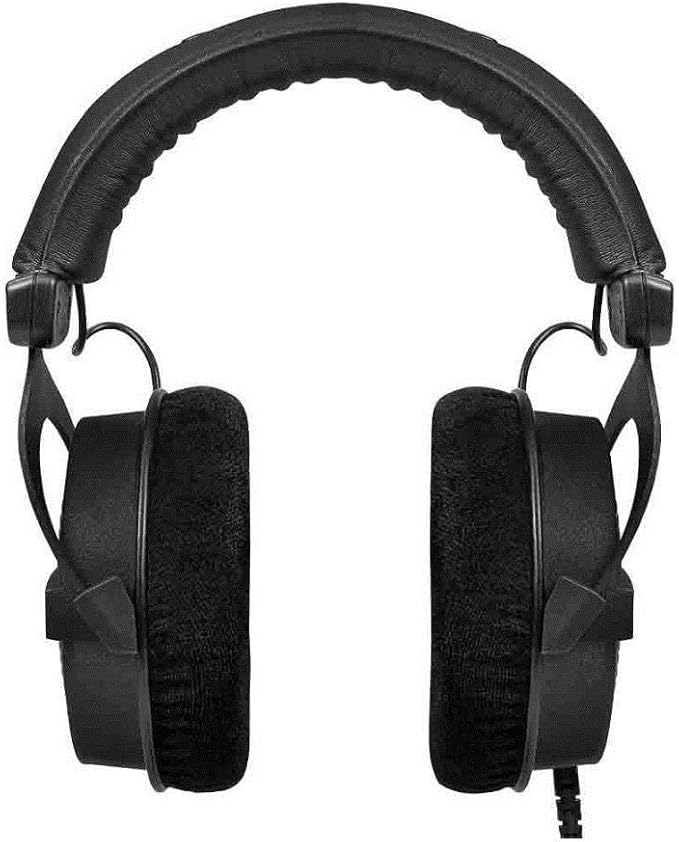 Amazon Beyerdynamic Dt 990 Pro Studio 250 Ohm ヘッドホン ニンジャブラック 限定版 追加のイヤーパッドセット シルバー バンドル ベイヤーダイナミック 家電 カメラ