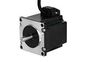 TOSEASTARS Nema 23 57mm Stepper Motor 1.2Nm/120Ncm 170oz.in Step Motor 1.8 Stepper Angle 8mm Shaft 3A 2-Phase High Torque Hybrid Stepping Motors for CNC Router Lathe Milling Machine Robotics