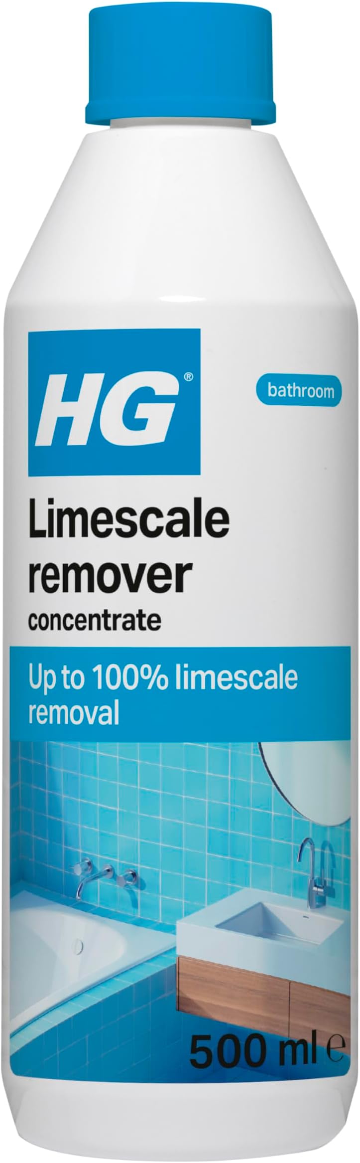 HG Limescale Remover Concentrate 500ml Bathroom Descaler Bath Shower Sink