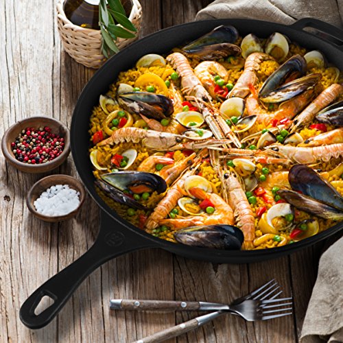 Westinghouse WFS1500 Series Seasoned Cast Iron 15Inches Skillet Pricepulse