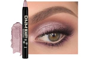 Kaely Cream Eye Shadow Sticks, Mink Mauve Metallic Eyeliner Pencil Eyeshadow Palette Makeup, Eye Highlighter Brightener Stick for Older Women Waterproof Pigmented, sombras para ojos, New-53