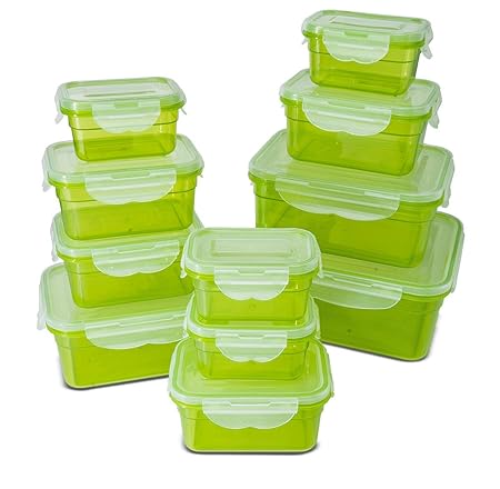 My Home Fiambreras Clic, Densidad de Aire Cajas, 22 Piezas ...