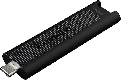 Kingston DataTraveler Max 512GB USB 3.2 Gen 2 Type-C Flash Drive 1000MB/s Read