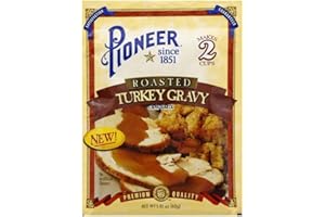 Pack of 4, Pioneer Brand Roasted Turkey Gravy Mix, 1.41 oz each