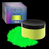 Ceya Fluorescent Yellow Glow Powder, 5.3oz/150g
