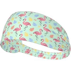 Elastic Sports Headband Non Slip Sweat Wicking Hair Band Breathable Headwrap for Running Cycling Workout Yoga Fitness Men Wom