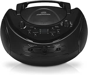 Amazon.com: Memorex Portable CD Boombox with AM FM Radio: Home Audio