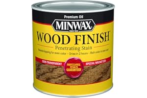Minwax 222404444 Wood Finish, Special Walnut Stain, Half Pint