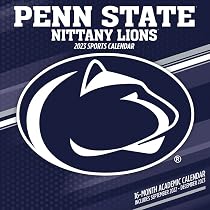 Amazon.com: Penn State Nittany Lions 2023 12x12 Team Wall Calendar : Office  Products