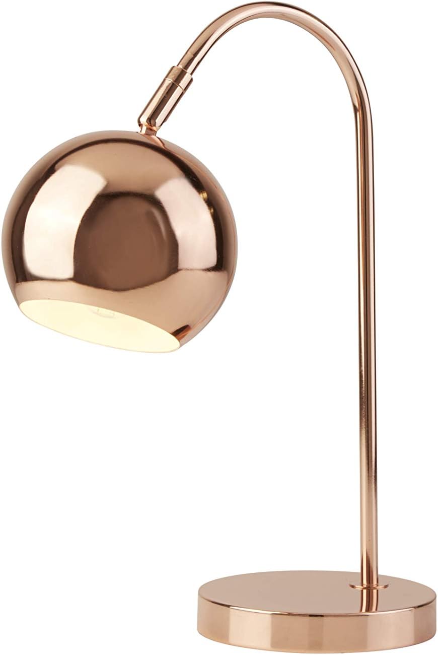 Lighting Collection Modern and Sleek 1 Light Rotary Arch Table Lamp