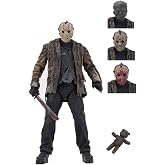 NECA Freddy vs Jason - 7&rdquo; Scale Action Figure - Ultimate Jason | Freddy vs Jason 6 Inch Action Figure Ultimate Series - Jason Voorhees