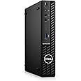 DELL 2022 Optiplex 3090 Micro Form Factor Business Desktop, Intel Core i5-10500T, 16GB RAM, 512GB PCIe SSD, DisplayPort, RJ-45, Wi-Fi 6, Bluetooth, Wired Mouse&Keyboard, Windows 11 Pro, Black