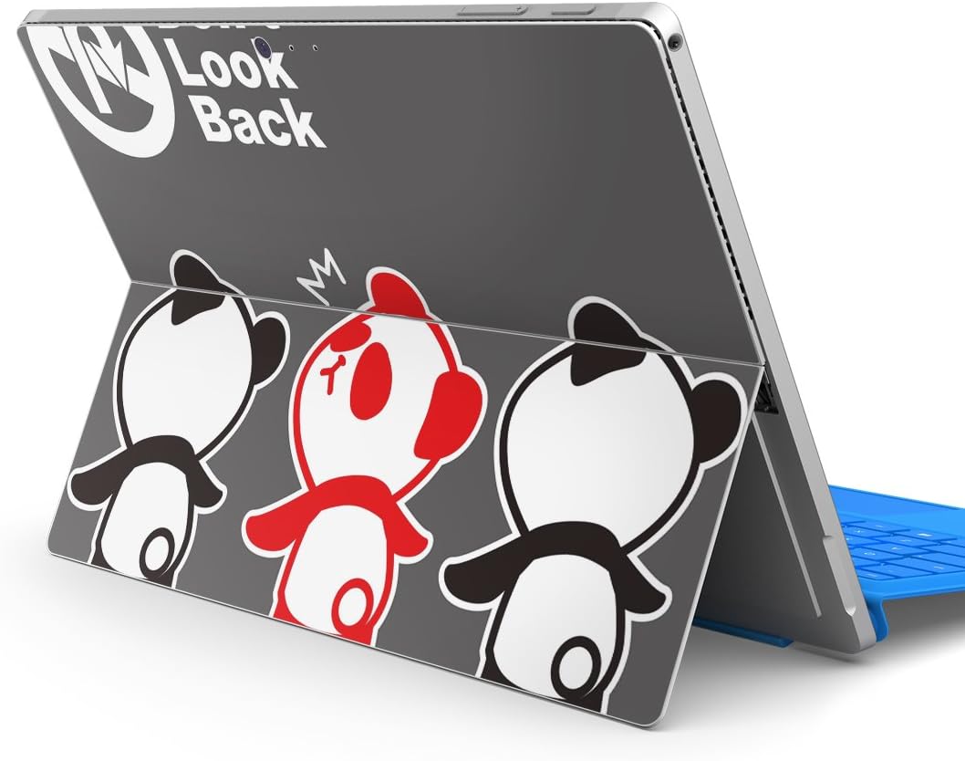 Amazon Igsticker Surface Pro7 19 Pro6 Pro17 Pro4 専用 スキンシール サーフェス ノートブック ノートパソコン カバー ケース フィルム ステッカー アクセサリー 保護 ユニーク パンダ イラスト スマコレ タブレットスキンシール 通販