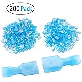 Qibaok 240 PCS T-Tap Wire Connectors Self-Stripping Quick Splice