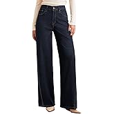 Sidefeel Women's Baggy Wide Leg Jeans High Waisted Straight Leg 2025 Fall Outfits Denim Pants