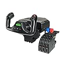 Logitech G Saitek PRO Flight Yoke System - Sistema de control para simuladores, color negro