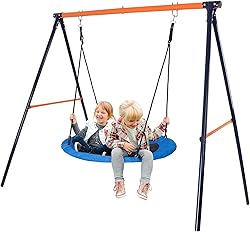 ZENY Swing Stand Frame, Heavy Duty A Frame Swing