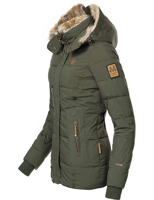 Marikoo Damen Winterjacke Steppjacke Nekoo 7 Farben XS-XXL