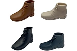 homwowo 1/6 Boots Male Action Figures Clothes Accessories Fitment For Dress Up Dolls 12 Inch Collectors 1/6 Scale Shoes For A