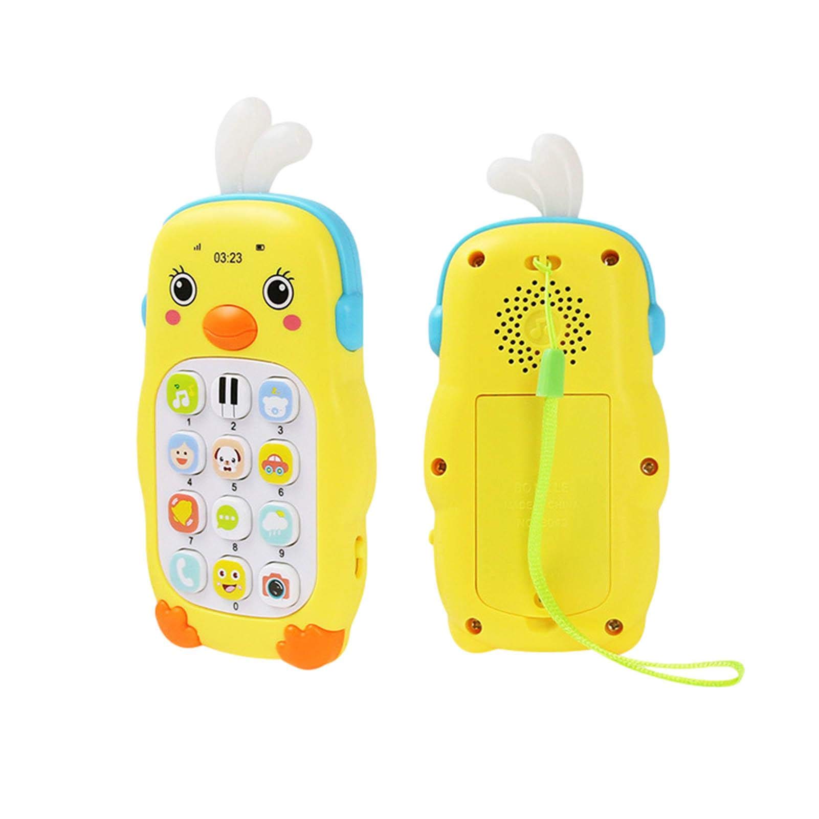 Baby Toys, Baby Play Phone Toys,Baby Mobile Phone Toy with Music Early Educational Learning Toy for Baby Toddler Gift