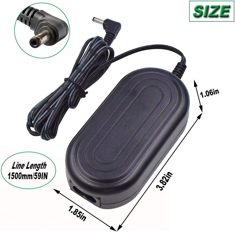 Gonine CA-570 AC Power Adapter, Charger for Canon FS21/22/200/300, HF10/11/20/100/200, HF M31, HF S10/S100, HG20/21/30, HR10 - Image 5