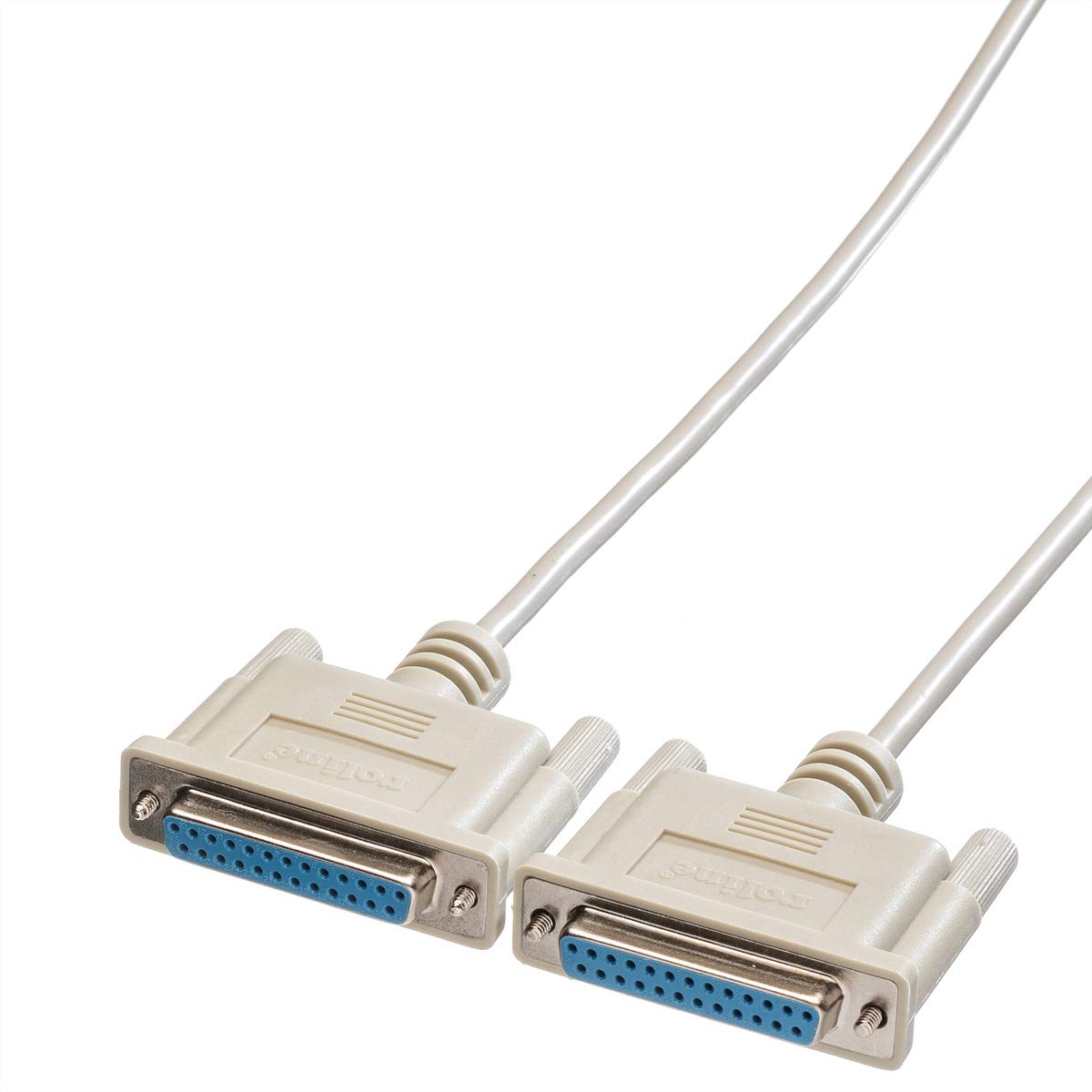 Roline 1.8m DB25 F-F RS232 Cable