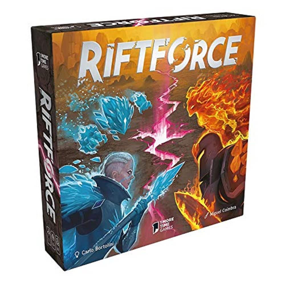 1 More Time Games, Riftforce, Basic Game, Connoisseur Game, Card Game, 2 Players, From 10+ Years, 30+ Minutes, German