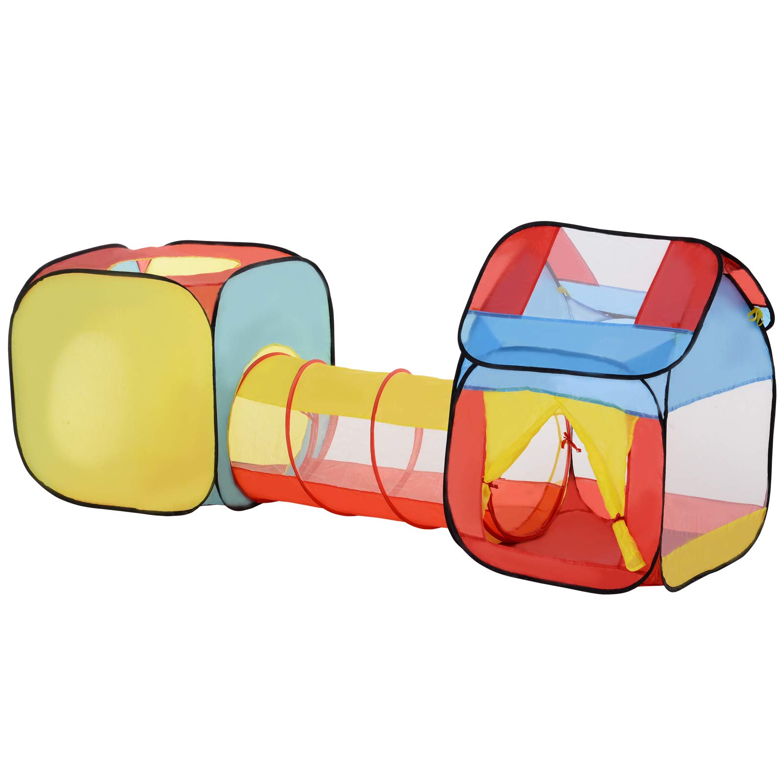 pop up tent and tunnel set