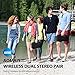 AOMAIS GO Bluetooth Speakers,Waterproof Portable Indoor/Outdoor 30W Wireless Stereo Pairing Booming Bass Speaker,30-Hour Playtime with 8800mAh Power Bank,Durable for Home Party,Camping(Black)thumb 3