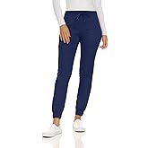 MediChic Women's Seven Pocket Cargo Scrub Pants Joggers with 4-Way Stretch Scrubs, Easy Care for Women