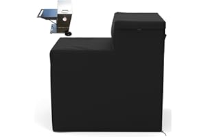 COSHNIBI Fryer Cover, Waterproof Anti-UV Full Coverage Deep Fryer Cover, Fit for 9 Gallon Deep Model 700-704 and 700-709, Black