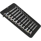 Wera 05020013001 6000 Joker 11 Set 1 Set of ratcheting Combination Wrenches, 11 Pieces