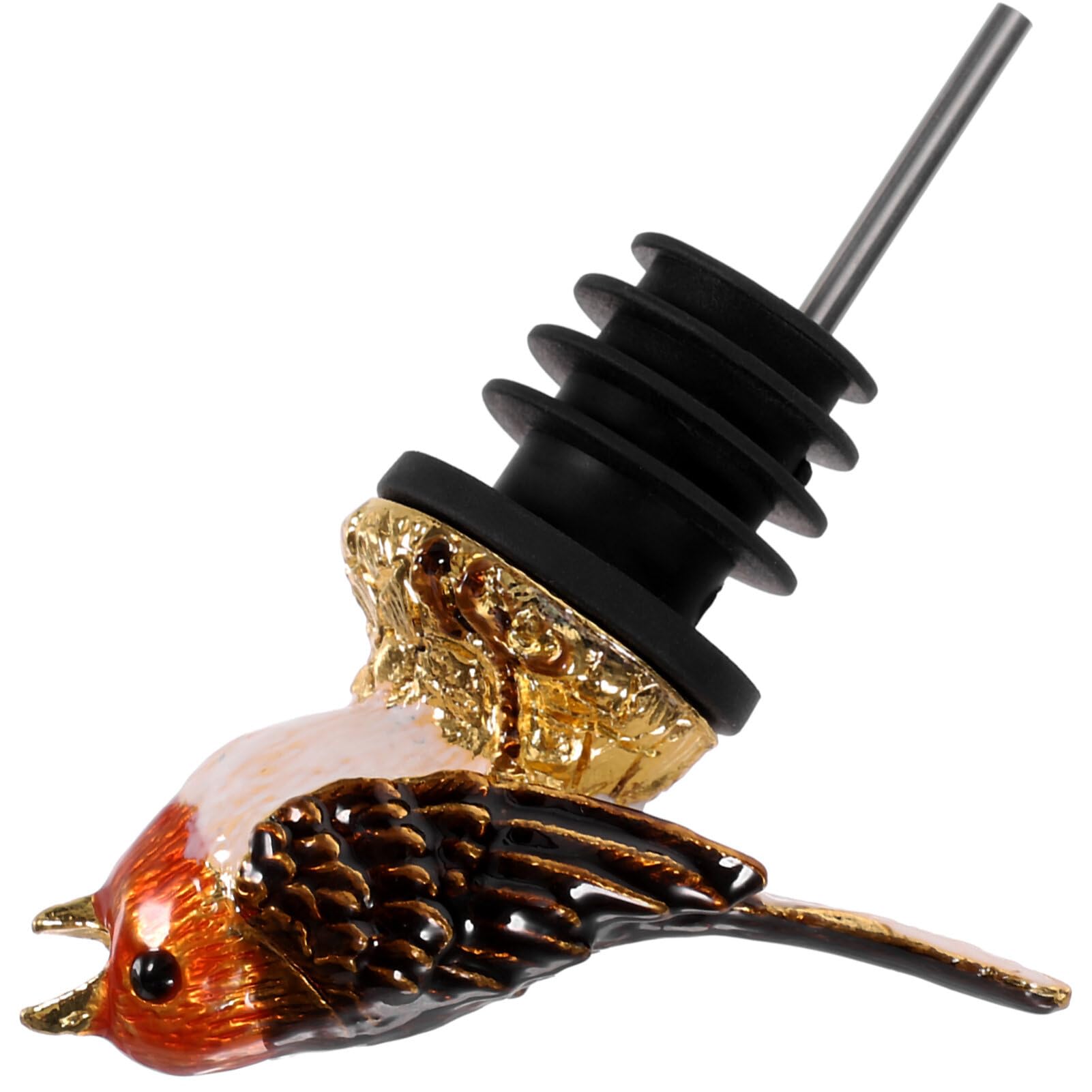 UPKOCH Wine Stopper Wine Bottle Stoppers Wine Pourer Spout Liquor Dispenser Sauce Bottle Pourer Bird Designed Wine Pourers Pour Spouts Pourer for Wine Bottle Bar Accessories The Bird Cork