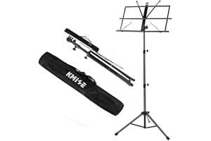 KMSIE lotmusic Music Sheet Stand Foldable Holder Tripod Base Metal for Student Practice From Kmise