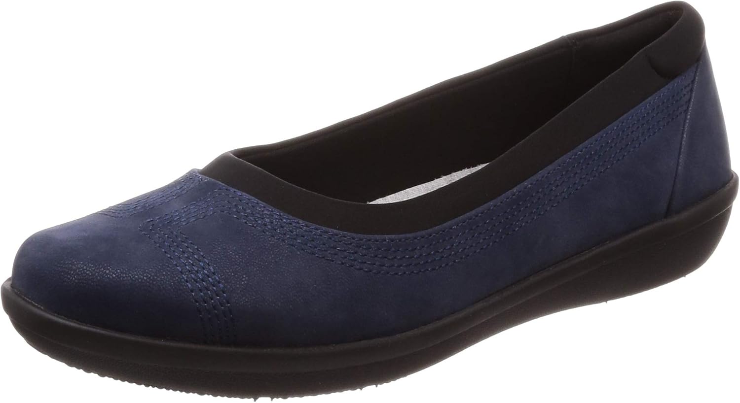 Buy Clarks Women's Navy Loafers 5 UK (38 EU) (26137786) at Amazon.in