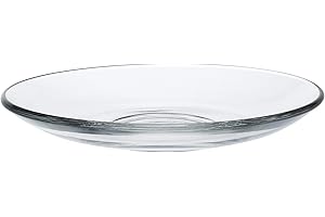 Duralex Set of 6 5.25" Saucers, Clear