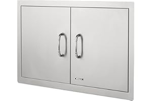Bull Outdoor Products 33568 Stainless Steel Double Door