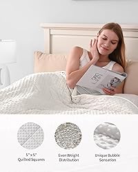 Mr. Sandman Weighted Blanket for Adults, Heavy