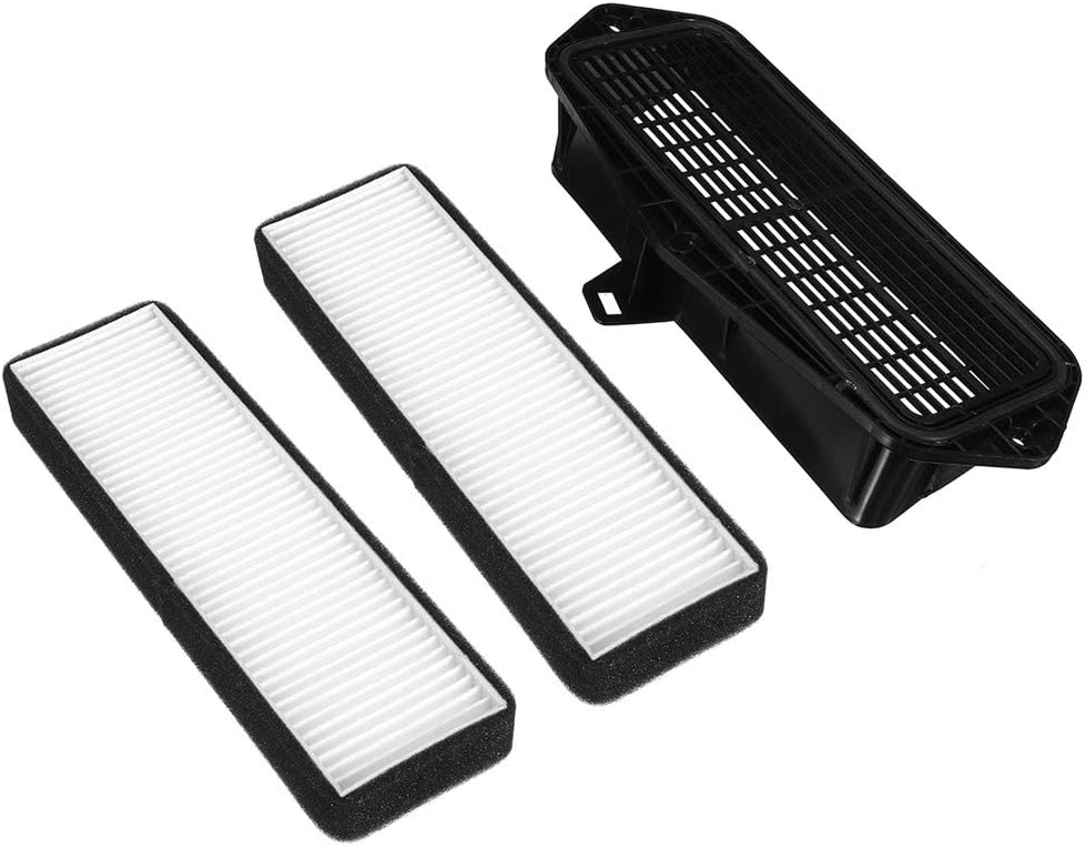 CCChaRLes 2Pcs Engine Cabin Air Filter For Volkswagen Golf 7 Mk7/ Audi A3/ 2015 Octavia