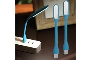 2Pack Mini USB Light for Keyboard - LED Laptop Computer Light, Flexible USB Night Light for Notebook PC, Adjustable Gooseneck