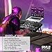 Pyle Portable Dual Laptop Stand – Universal Standing Table with Adjustable Height, Ergonomic Design & Anti-Slip Prongs for DJ Mixer, Sound Equipment, Workstation, Gaming & Home Use – PLPTS38thumb 4