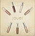 Jouer Holiday Minis Best of Lip Toppers Set, Vanilla Macaron