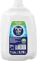 Pure Life Distilled Water, 1-Gallon, Plastic Bottled Water (1 Pack), Side Handle