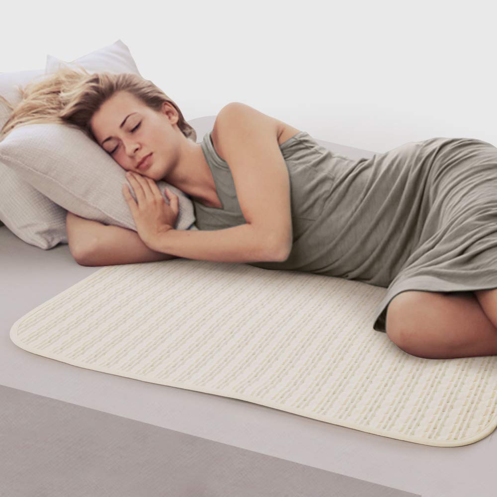 Waterproof Bed Pad Washable & Reusable Underpads 4 Layer Incontinence Mattress Protector 100% Cotton Surface for Children Adults and Pets by YOOFOSS : Baby