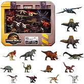 15-Pack Mini Dinosaur Figures Inspired by Jurassic World Rebirth