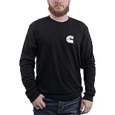 Cummins Long Sleeve Shirt, Black, S - 4XL