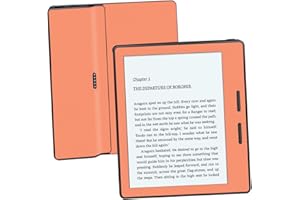 MIGHTY SKINS MightySkins Skin Compatible with Amazon Kindle Oasis 6" (8th Gen) - Solid Peach | Protective, Durable, and Unique Vinyl Decal wrap Cover | Easy to Apply, Remove, and Change Styles | Made in The USA