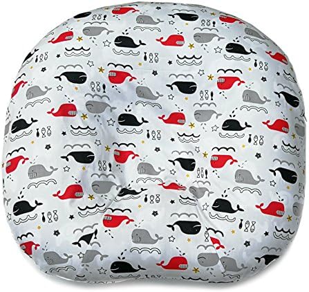 Removable Cover for Newborn Lounger. Soft Minky Fabric. Made in USA (No.4A)